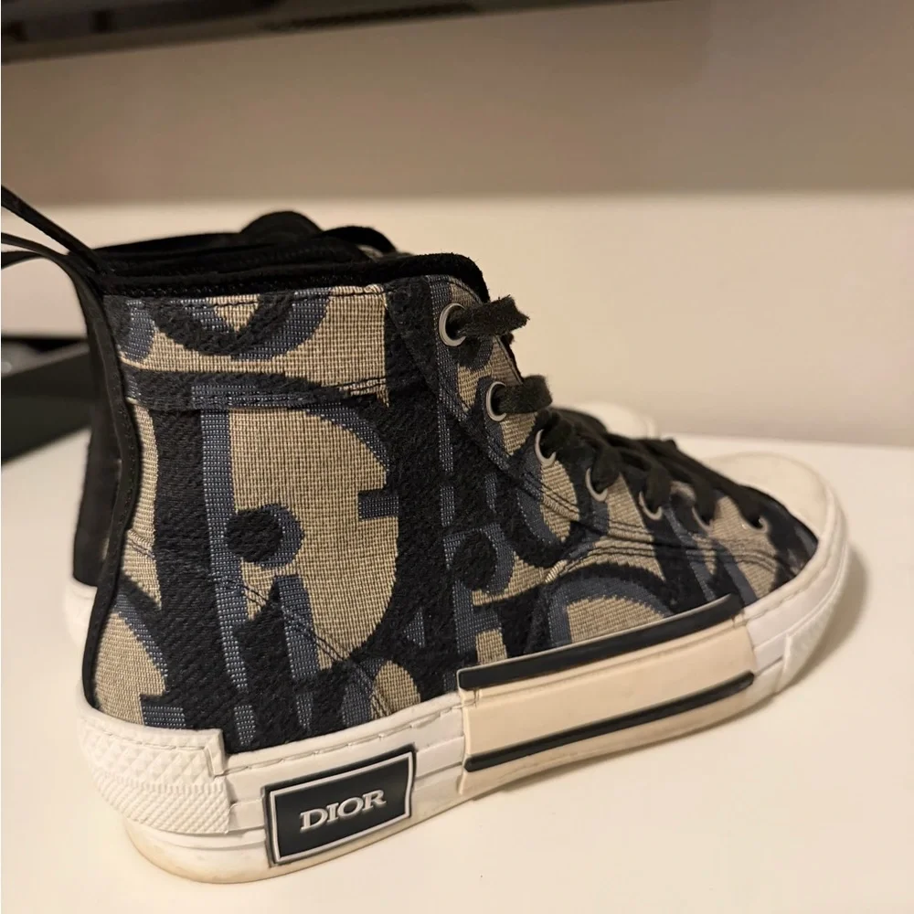Dior B23 maxi oblique high top sneaker